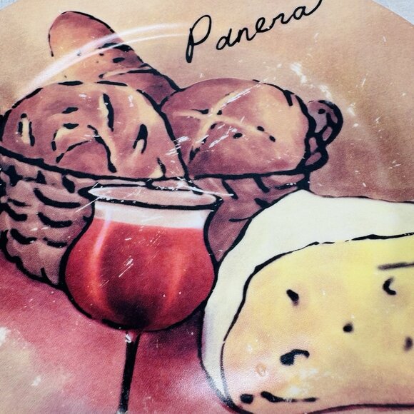 Pacific Island Creations Co Ltd WINE & CHEESE Bottle Fruit Words 8" Plate Set 4 - Picture 14 of 16